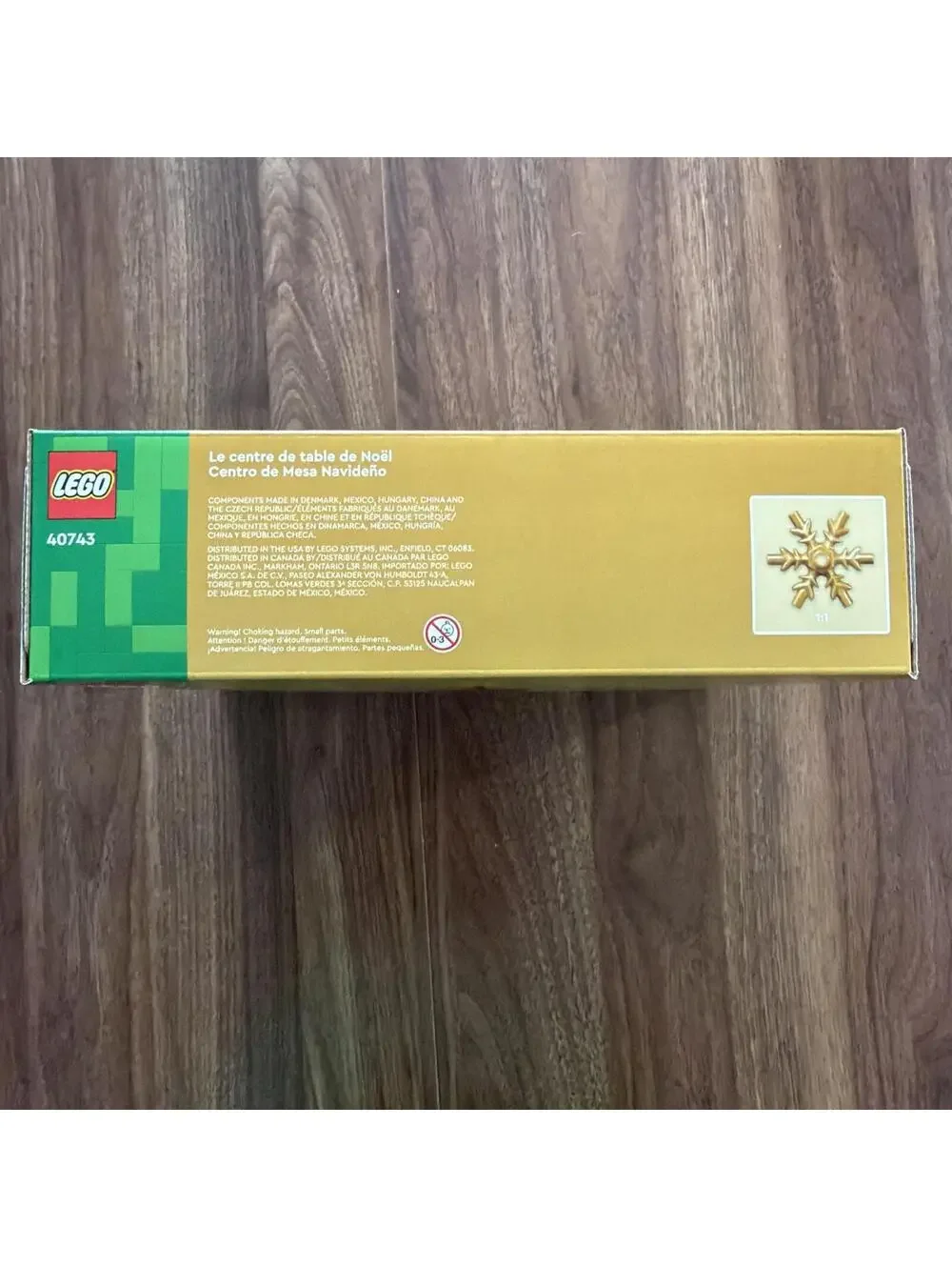 Lego 40743 Christmas Table Decoration Candle Set Holiday Topper Decor New Sealed